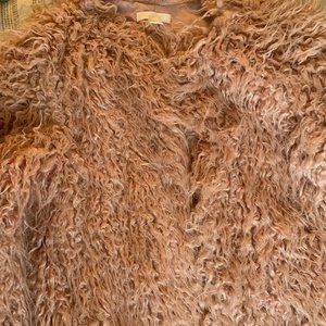 Pink Shaggy Coat
